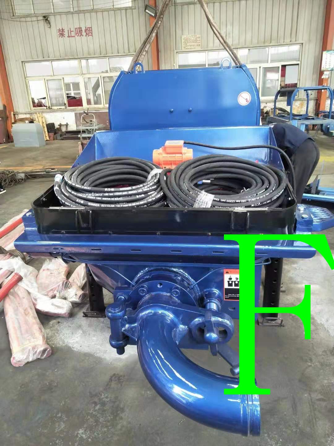 混凝土泵 青科重工 耐火材料輸送泵 混凝土泵 青科重工 耐火材料輸送泵