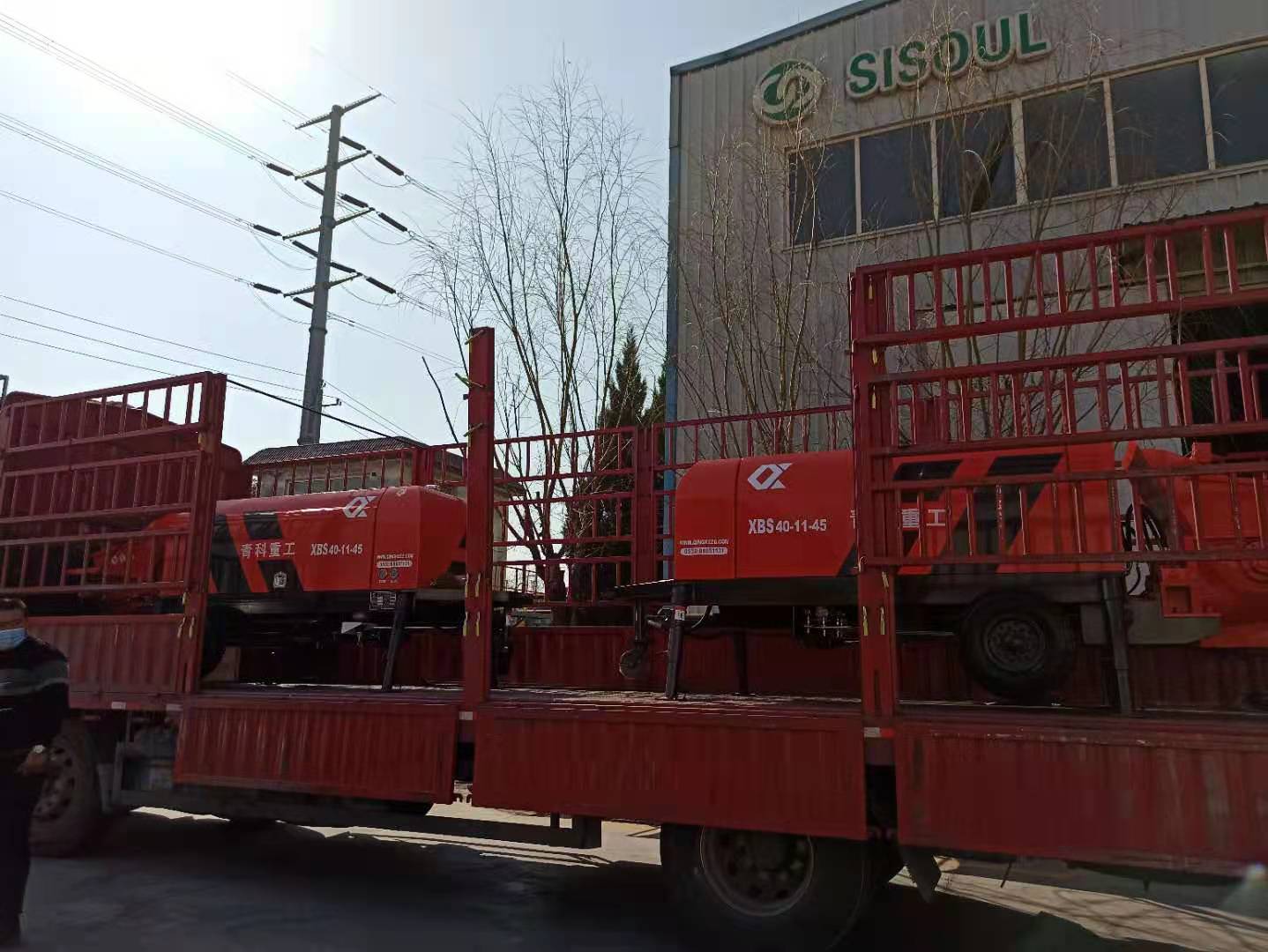 混凝土泵 青科重工 細石泵 混凝土泵 青科重工 細石泵