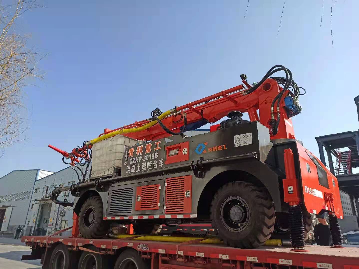 混凝土泵 青科重工 濕噴臺(tái)車 混凝土泵 青科重工 濕噴臺(tái)車
