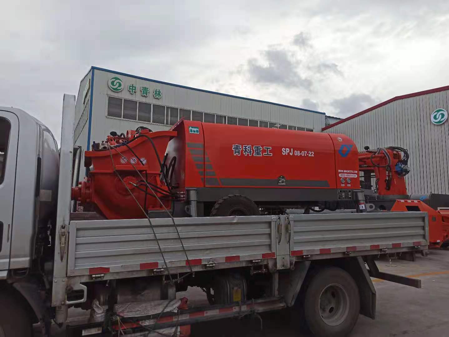 青科重工 濕噴機 混凝土泵 青科重工 濕噴機 混凝土泵