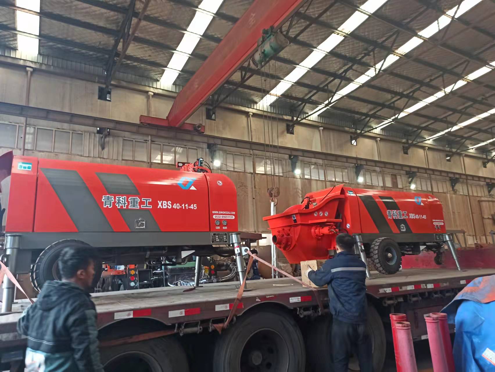 混凝土泵 細石泵 青科重工 混凝土泵 細石泵 青科重工